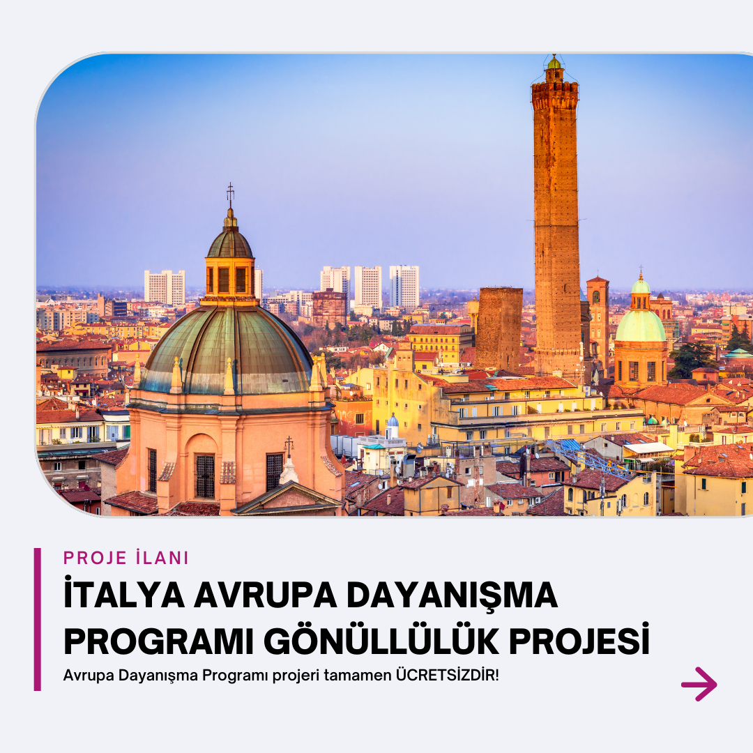 İtalya Avrupa Dayanışma Programı Gönüllülük Projesi