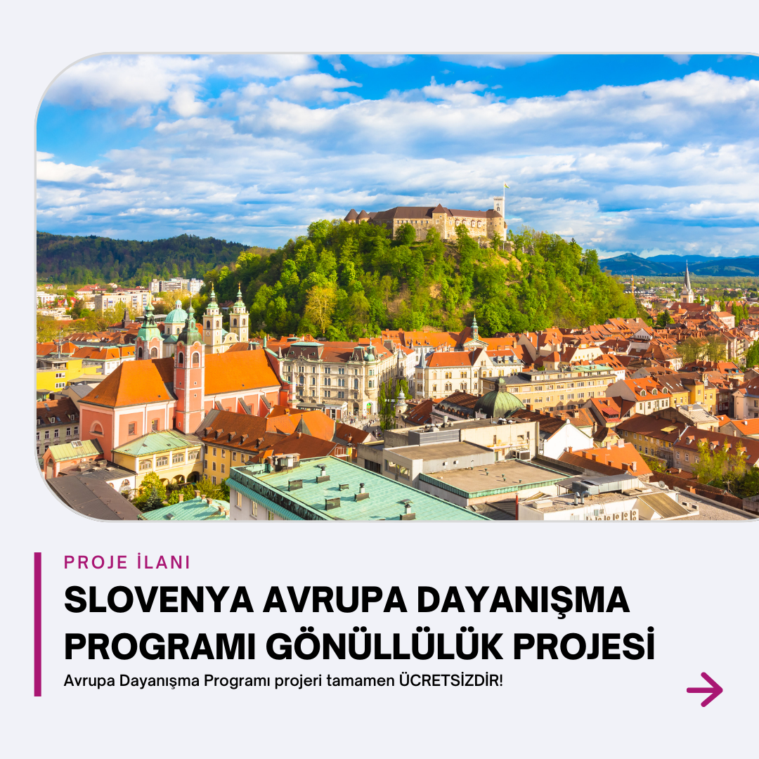 Slovenya Avrupa Dayanışma Programı Gönüllülük Projesi