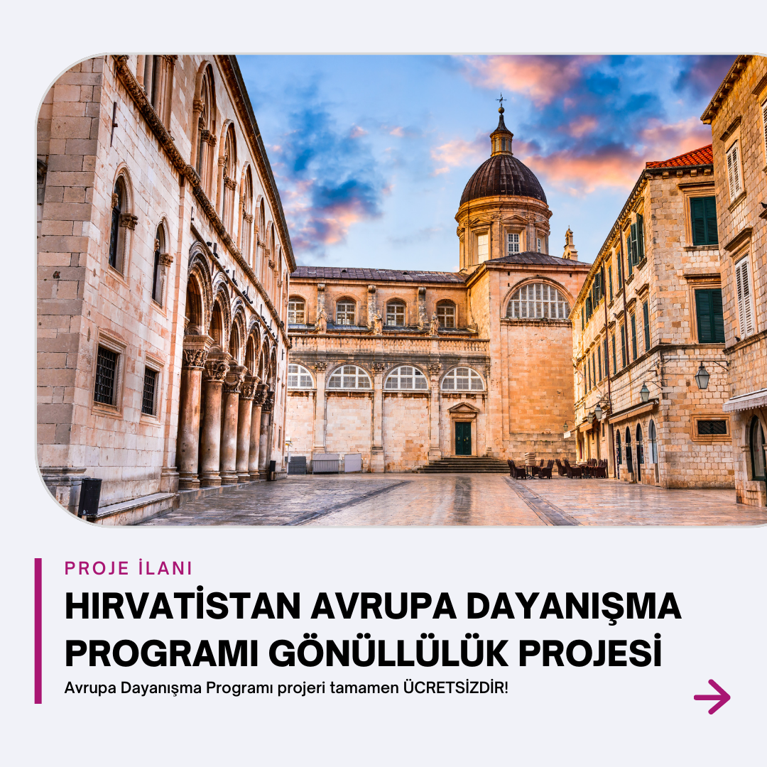 Hırvatistan Avrupa Dayanışma Programı Gönüllülük Projesi
