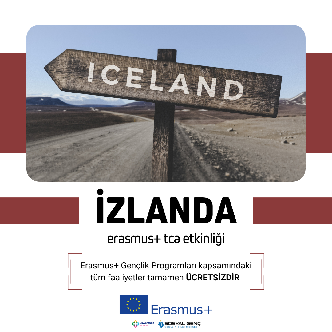 🇮🇸 İzlanda Erasmus+ TCA Etkinliği (Eğitim Kursu) – 7 gün