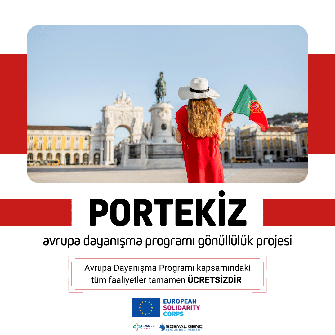 🇵🇹 Portekiz Avrupa Dayanışma Programı Gönüllülük Projesi