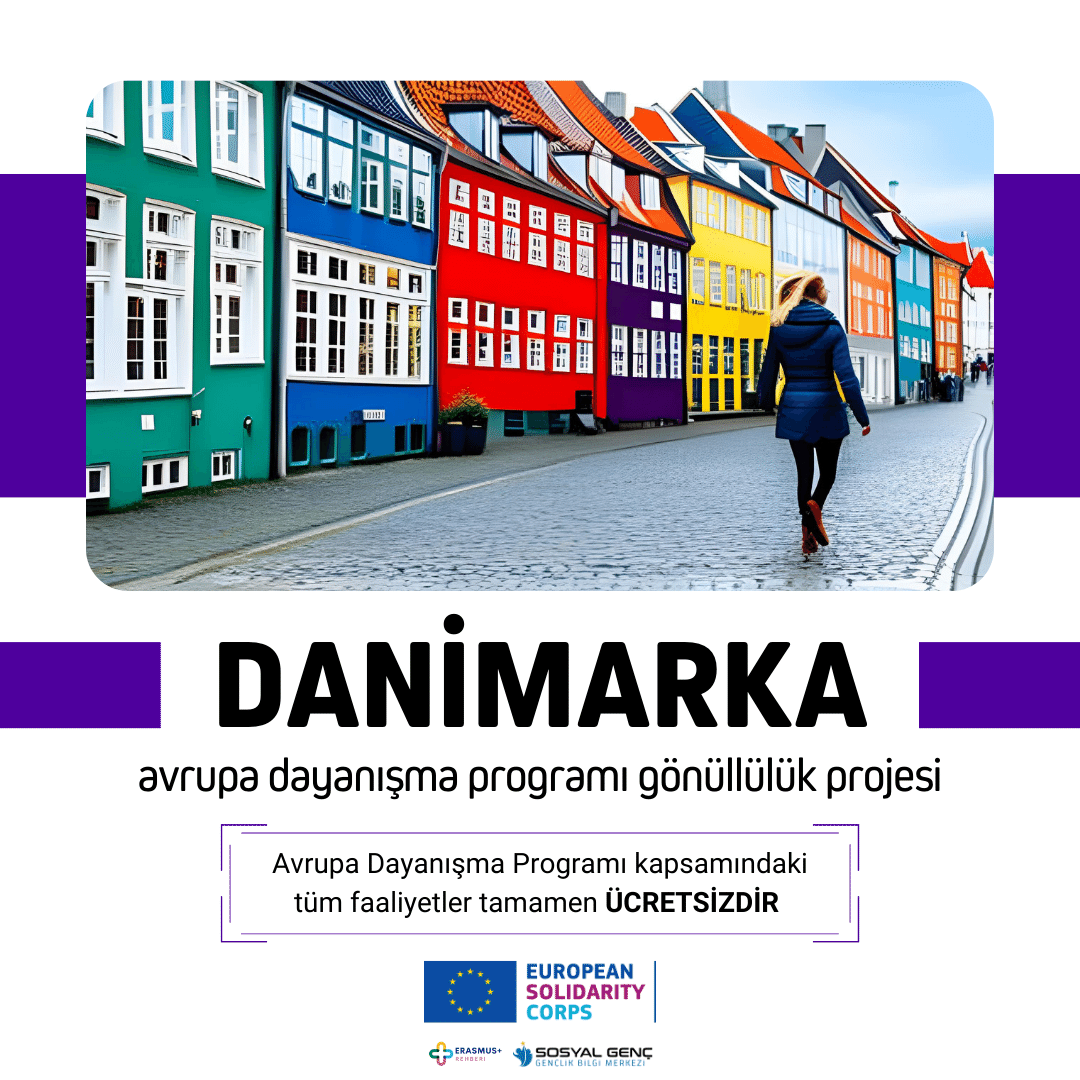 🇩🇰 Danimarka Avrupa Dayanışma Programı Gönüllülük Projesi