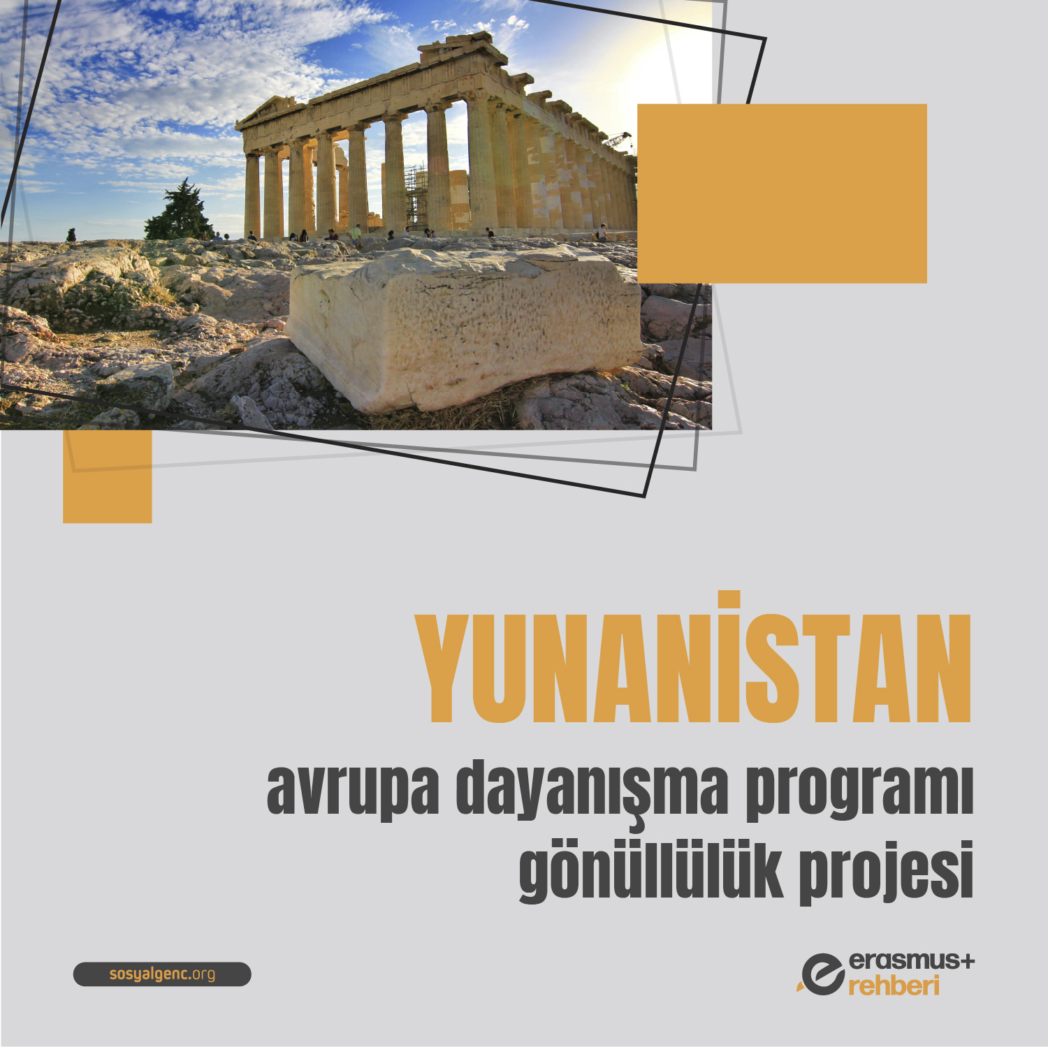 🇬🇷 Yunanistan Avrupa Dayanışma Programı Gönüllülük Projesi